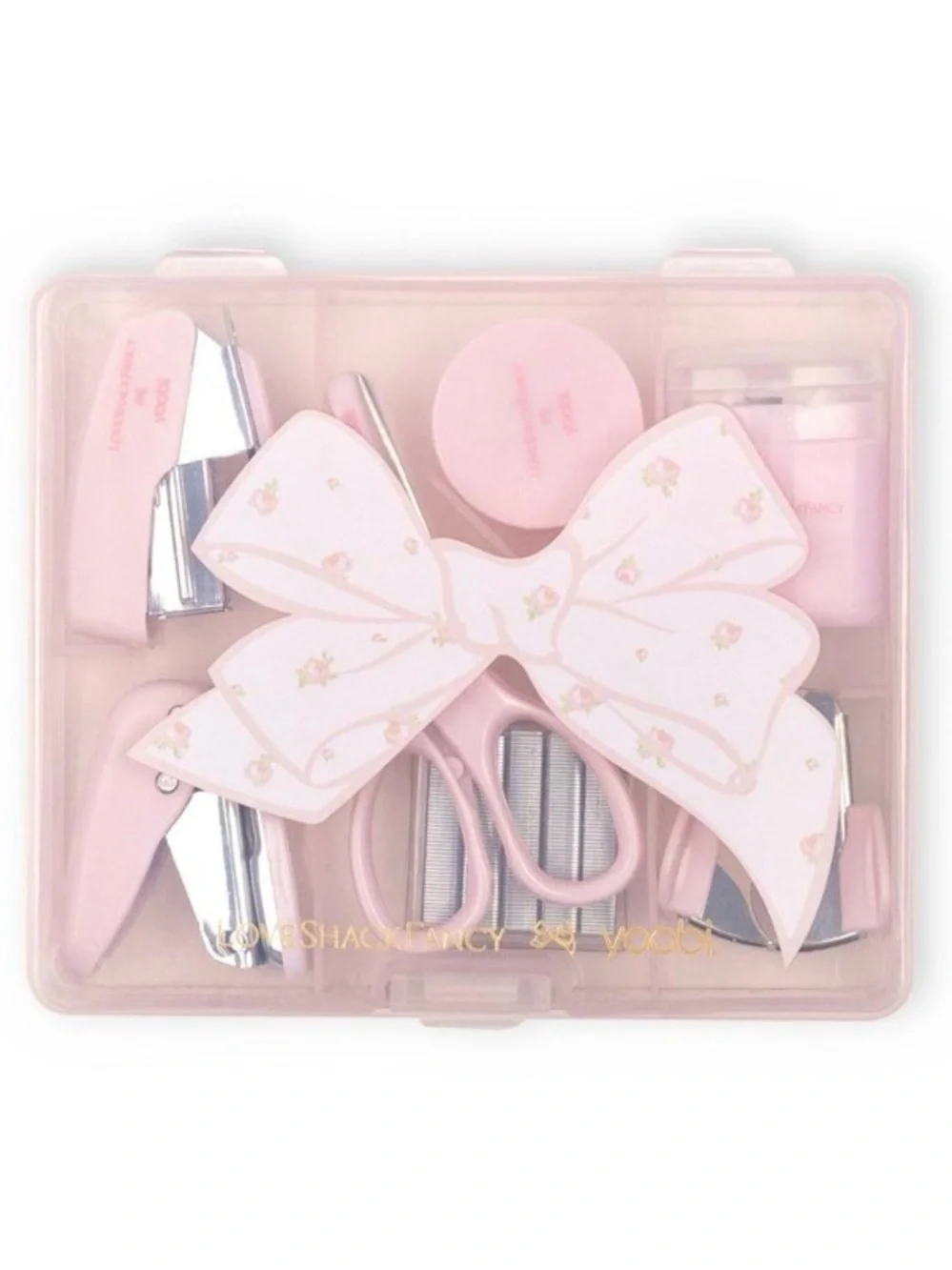 New LoveShackFancy x Target Yoobi Heirloom Ditsy Mini Supply Kit 9 pieces